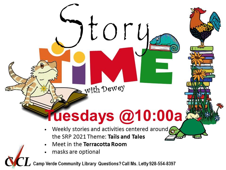 Storytime flyer