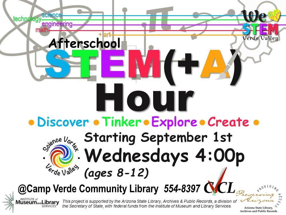 STEM+A Hour flier