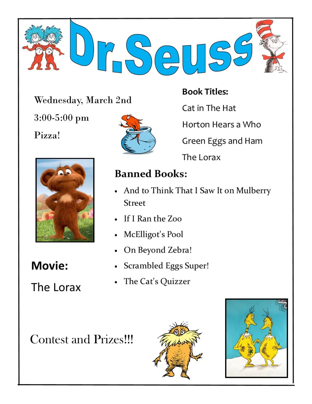 Seuss flier