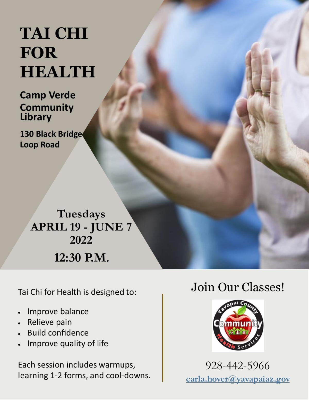 Tai Chi flyer