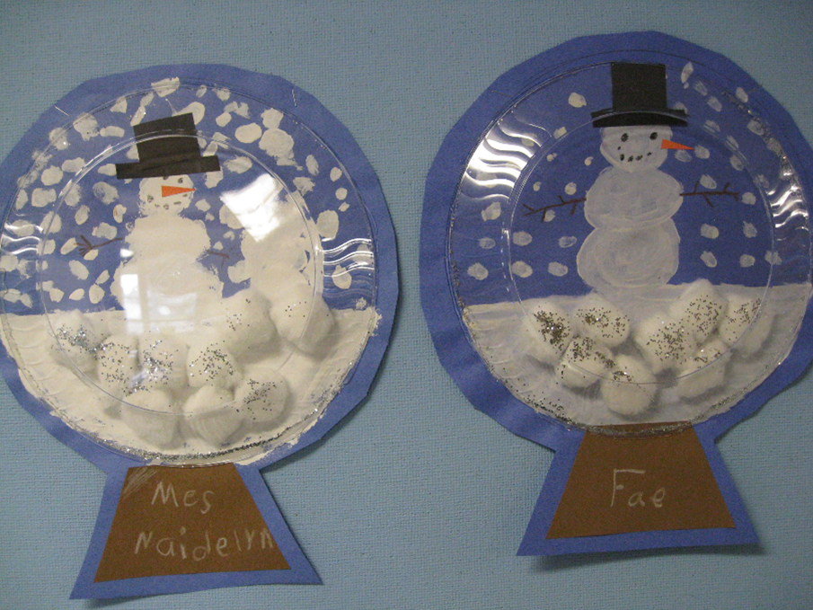 Snowmen in Snowglobe