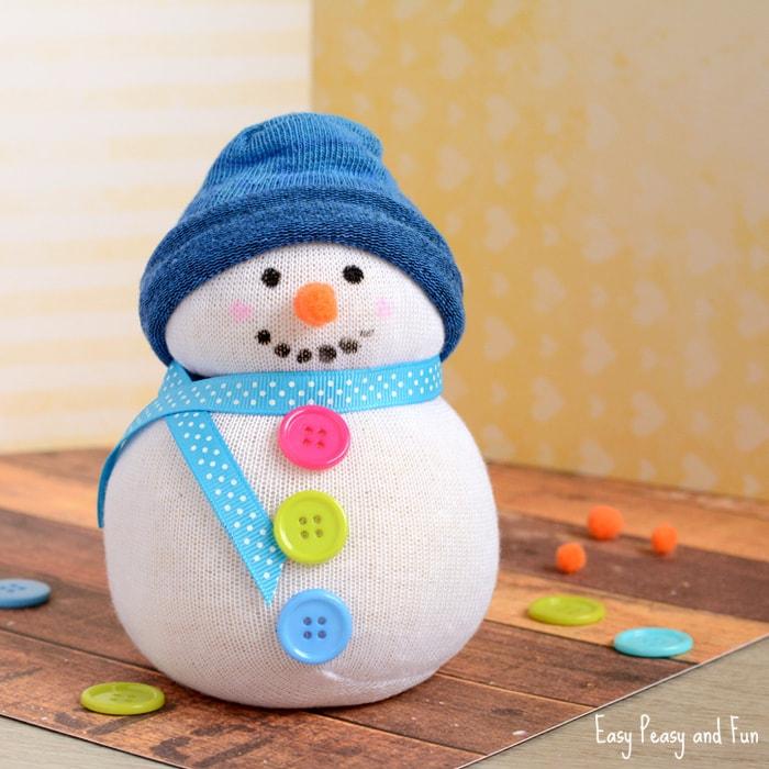 Sock Snowman Craft