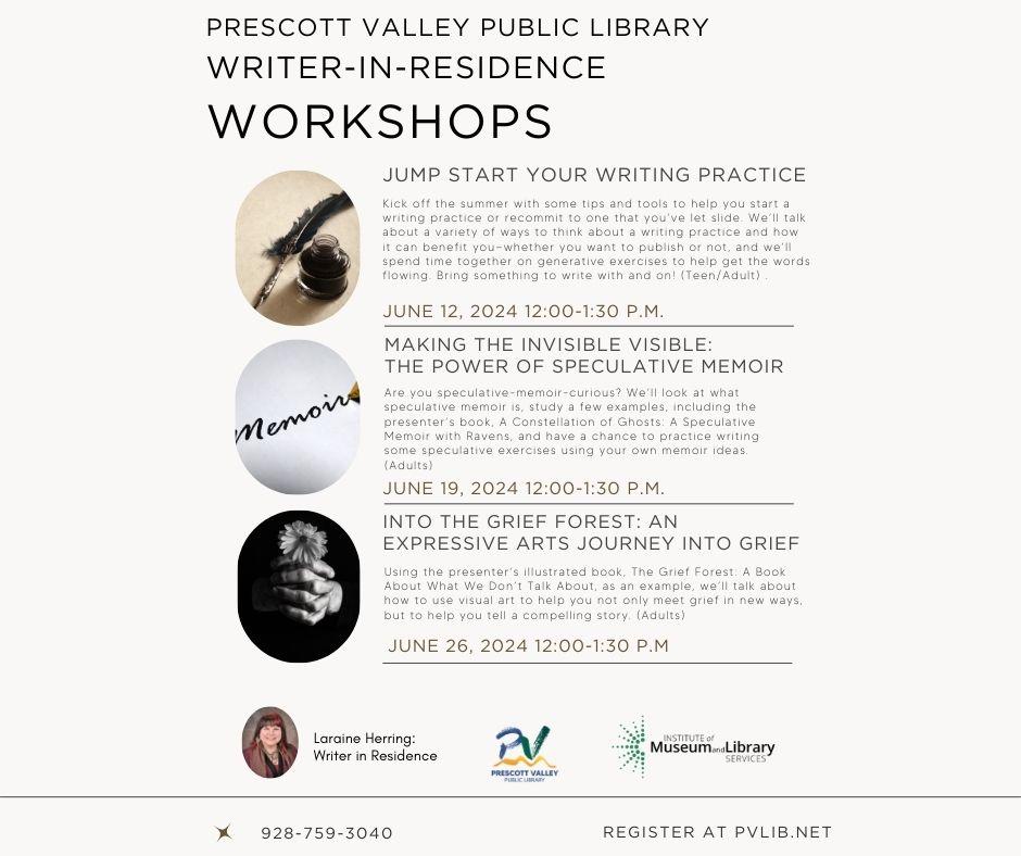 writer in residence workshops