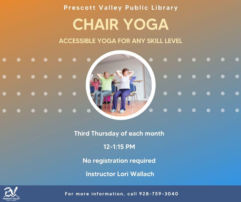 Chair Yoga May 16th, 2024