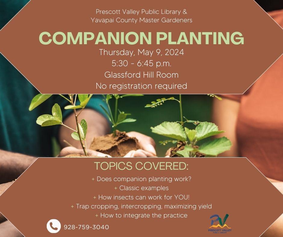 master gardener companion planting May 9th 2024