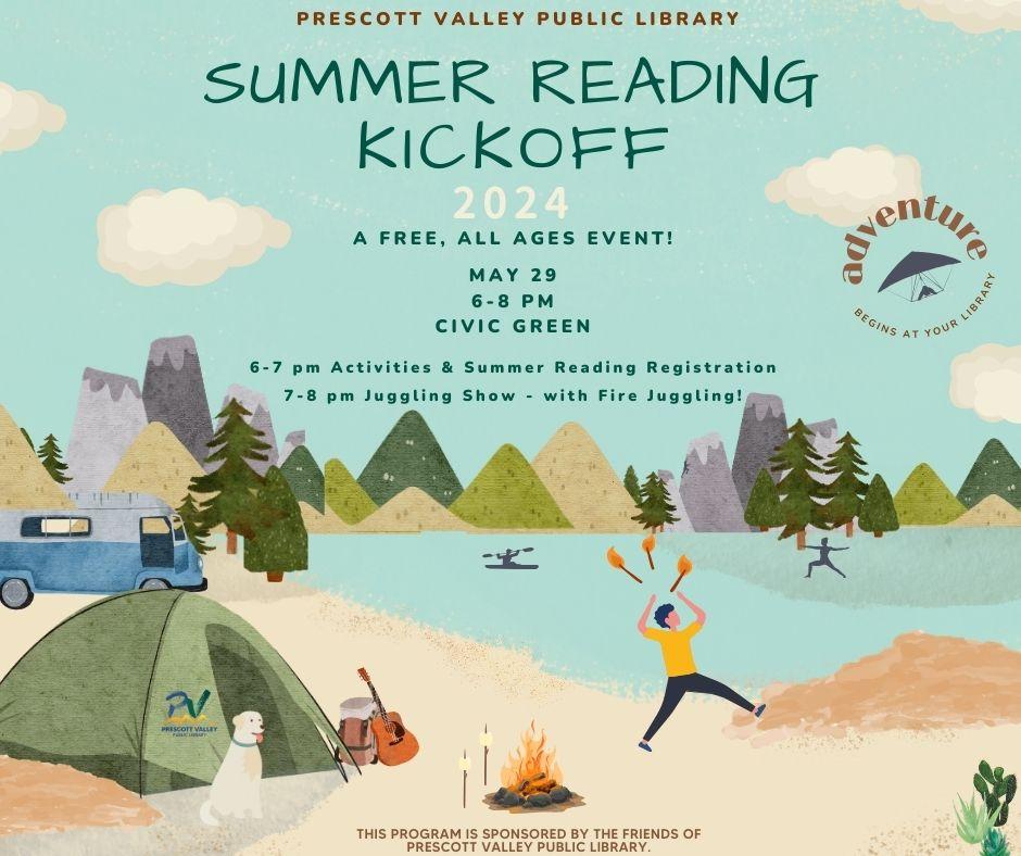 summer reading kickoff