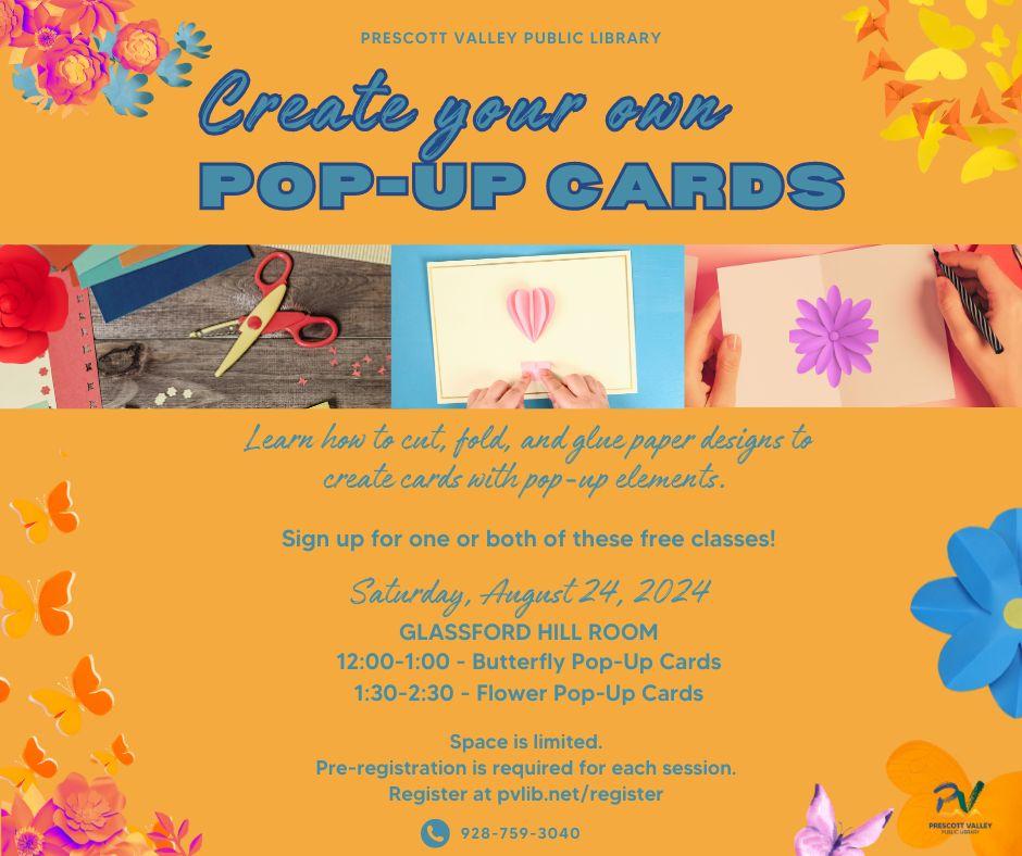 Pop-Up Card Making Butterflies