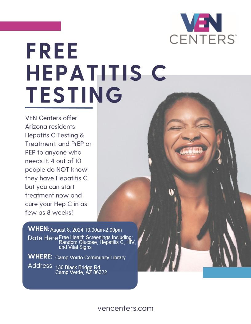 flyer for Hep C Testing