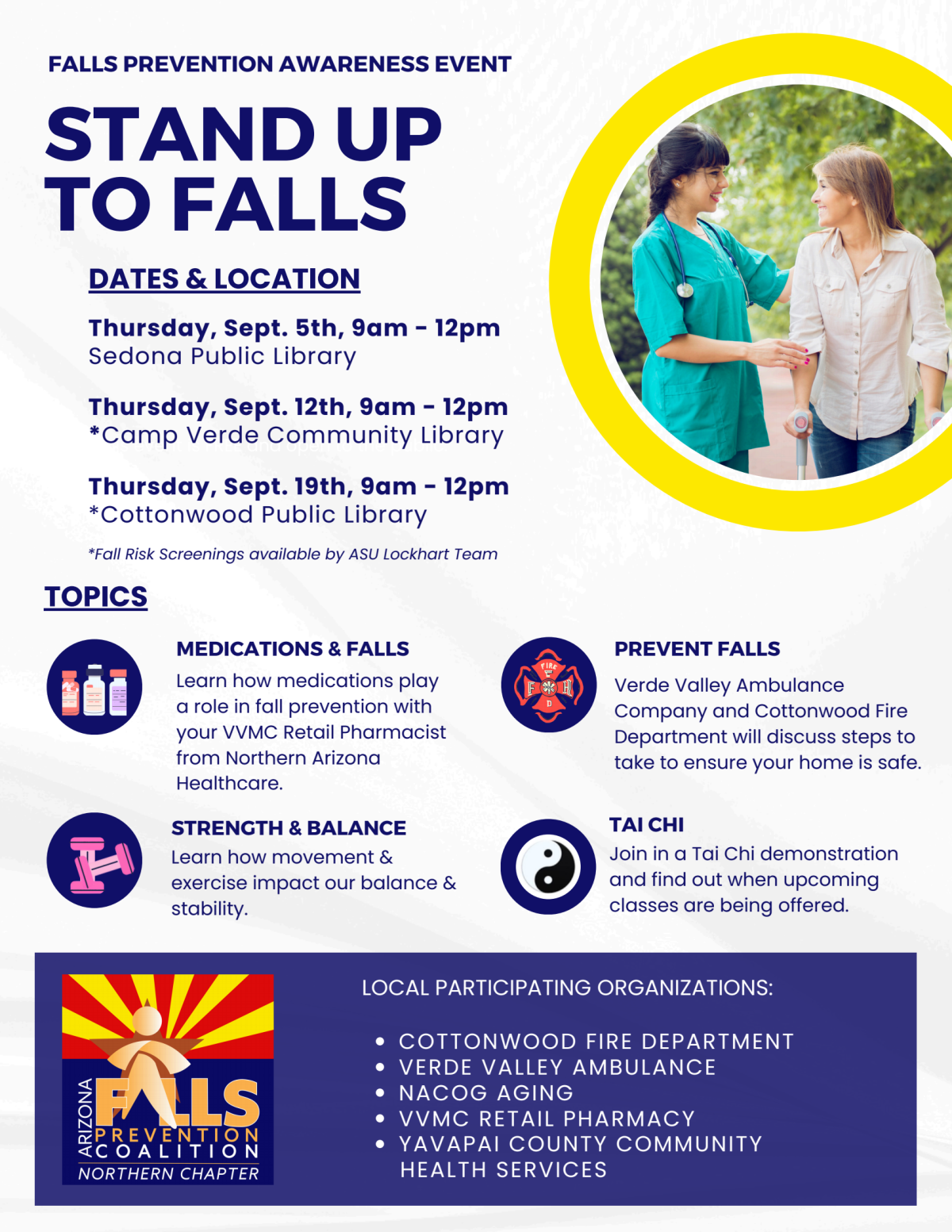 Fall Prevention flyer