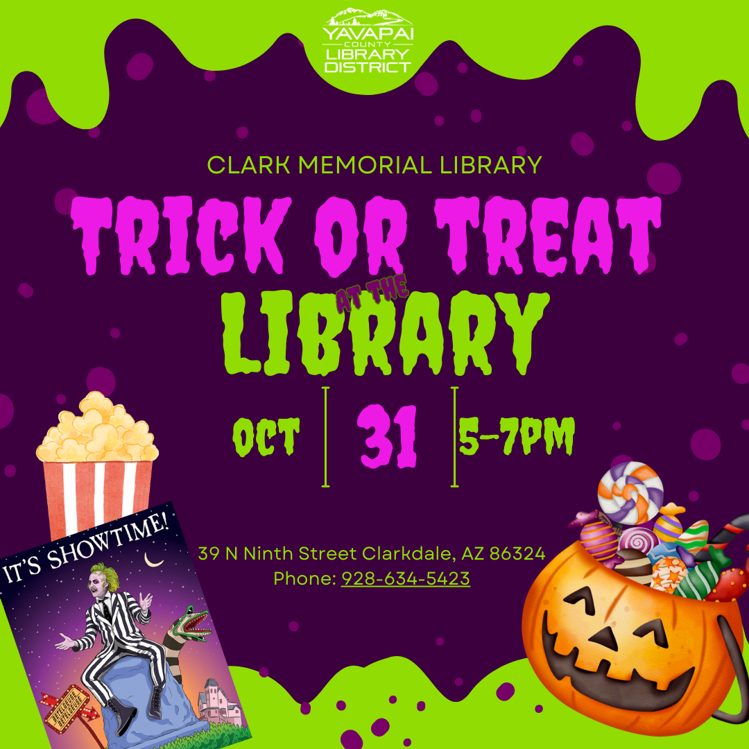 Trick or Treat at the Library
