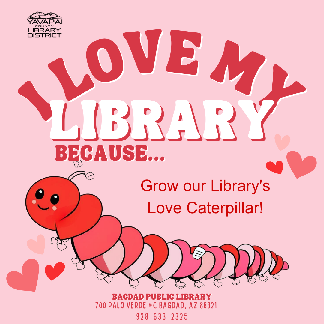 I Love My Library Caterpillar 