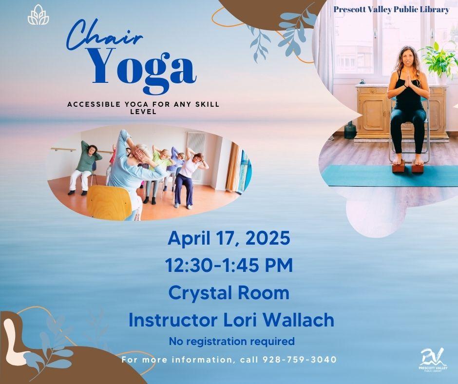 event poster with people in yoga pose
