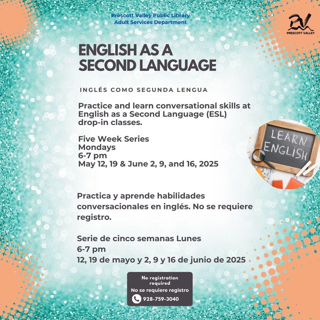 event poster with picture of a chalkboard 