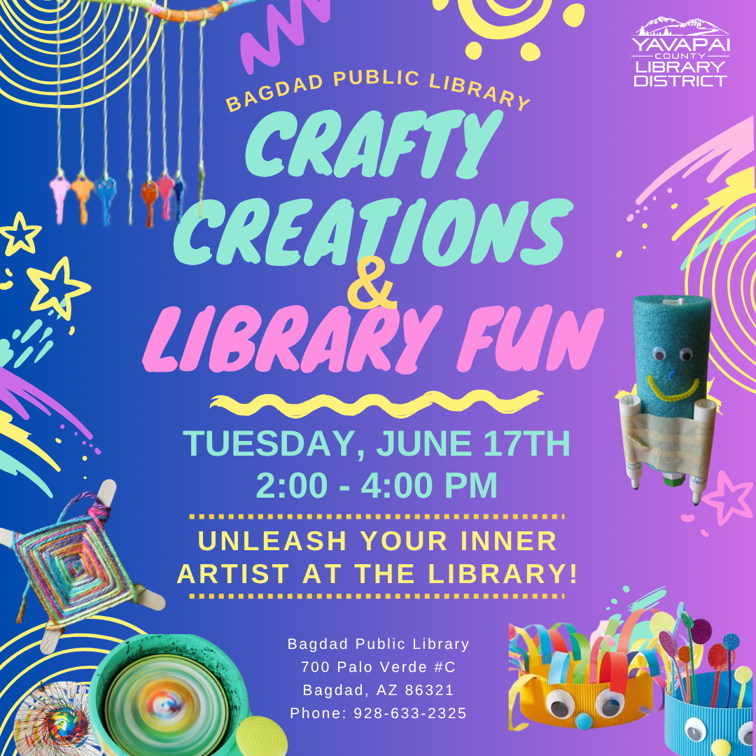 Crafty Creations & Library Fun
