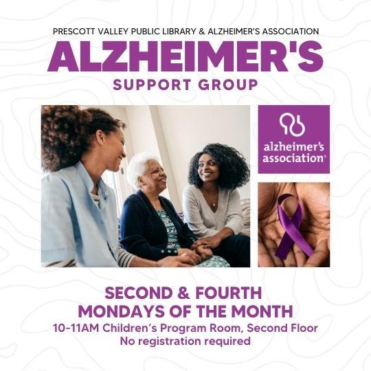 event poster with people talking