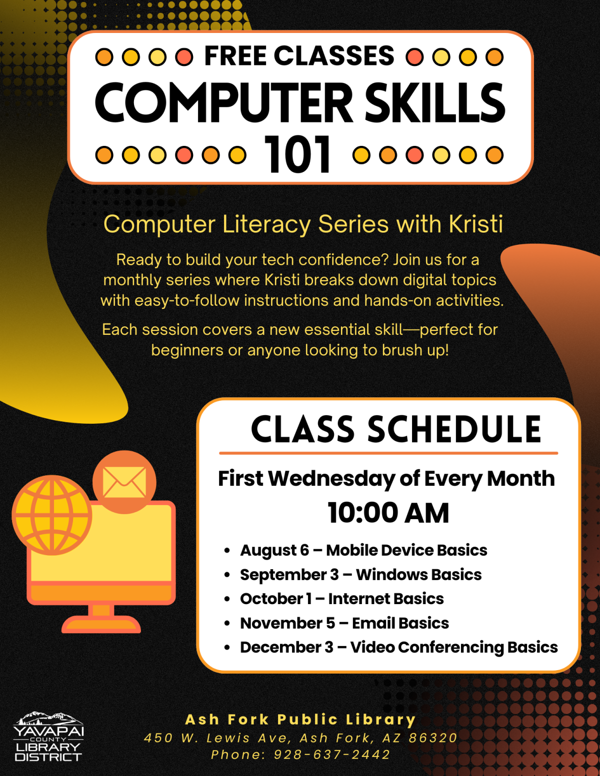 Computer Classes Flyer