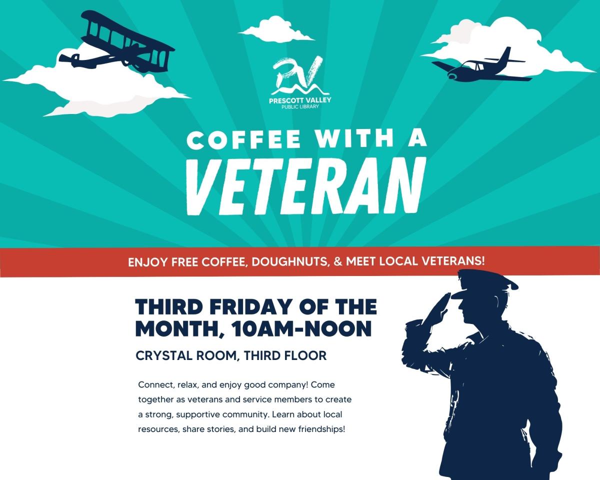 event poster with planes and a figure saluting