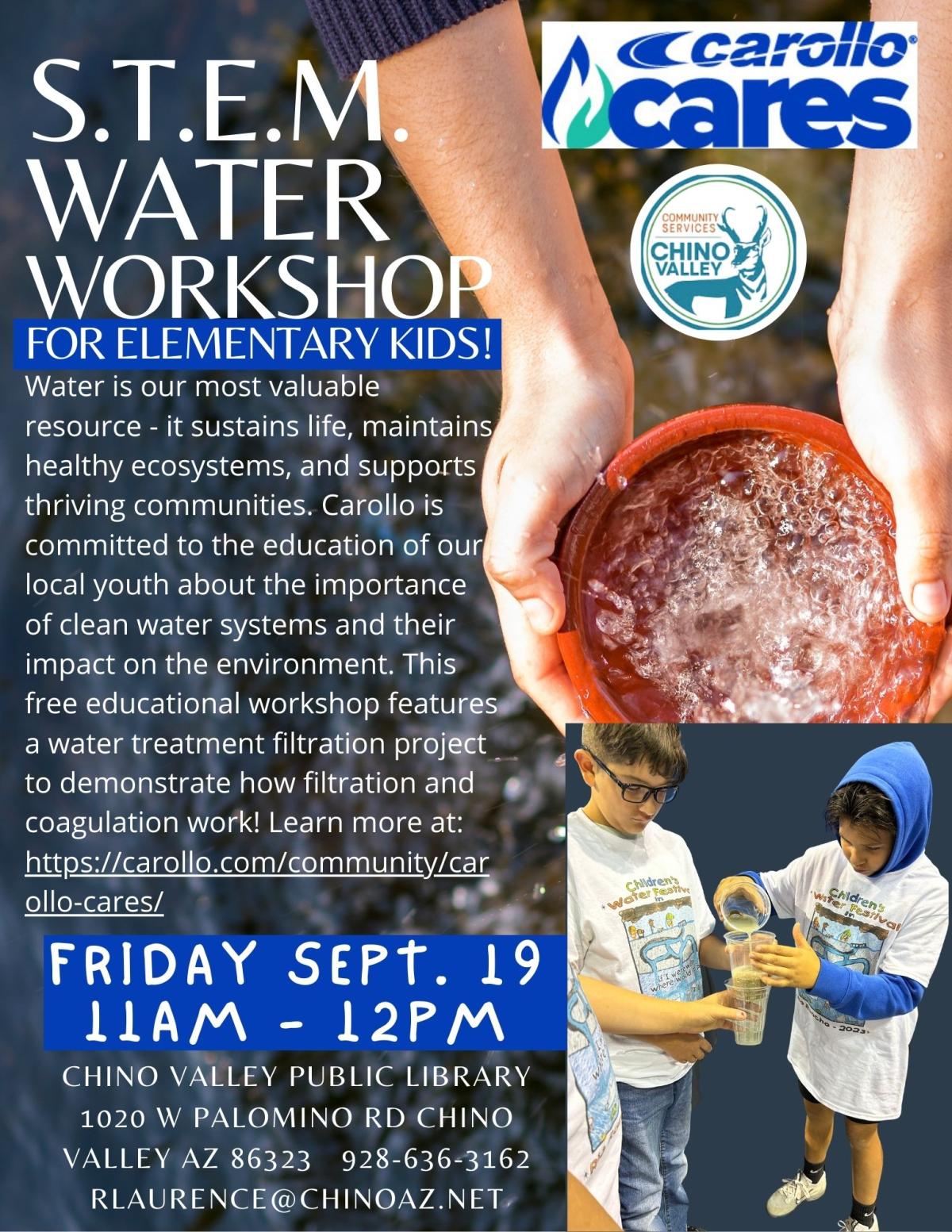water workshop