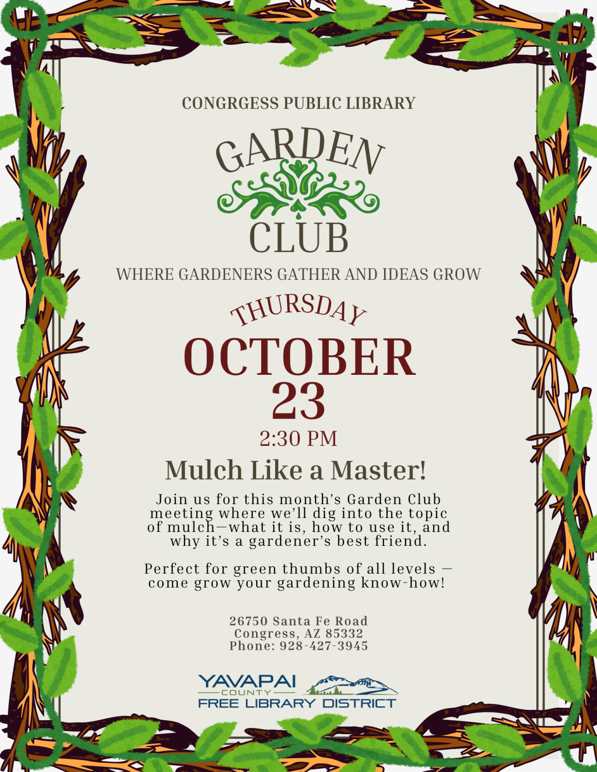 congress garden club