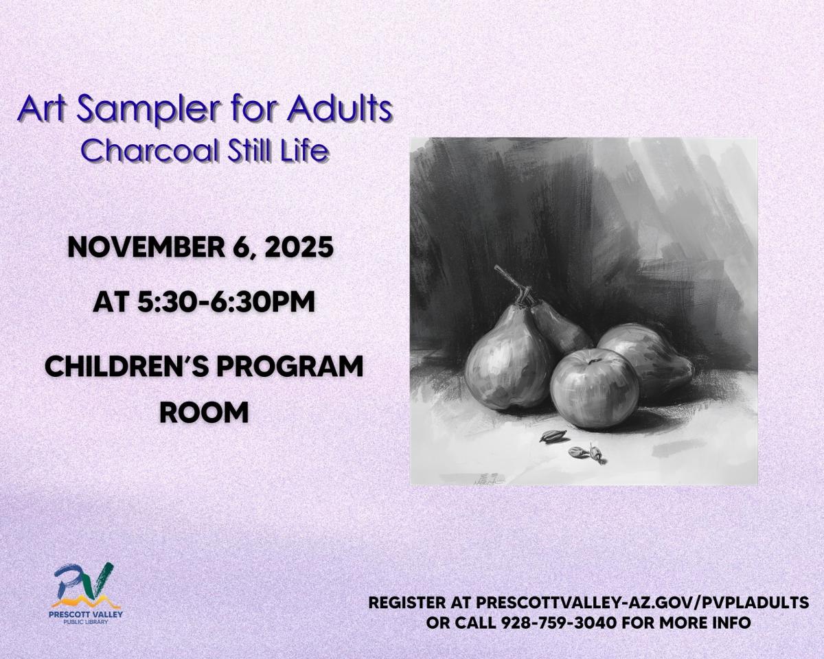 event poster with stilllife 