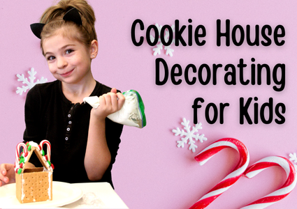 Cookie House Decorating for Kids