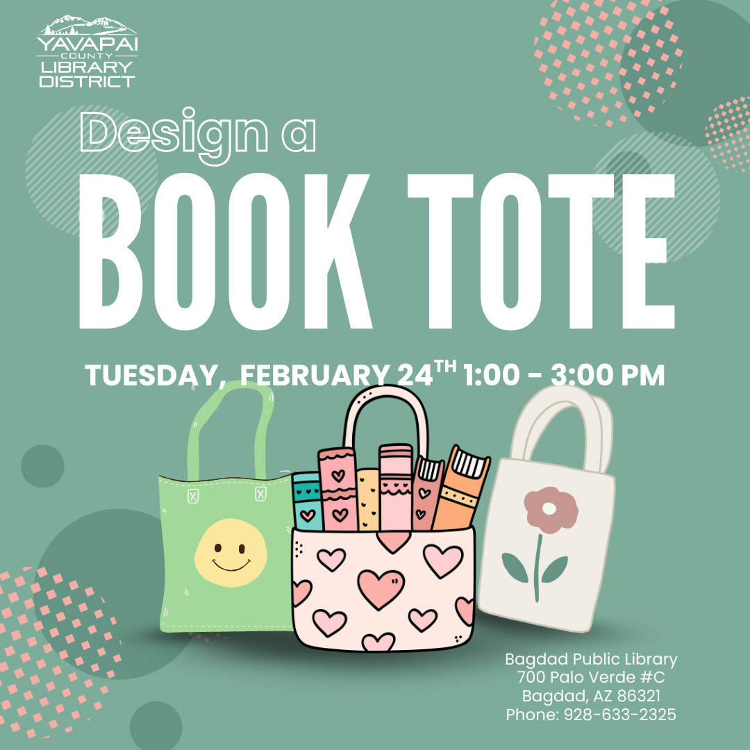 Design a book tote for your library books 