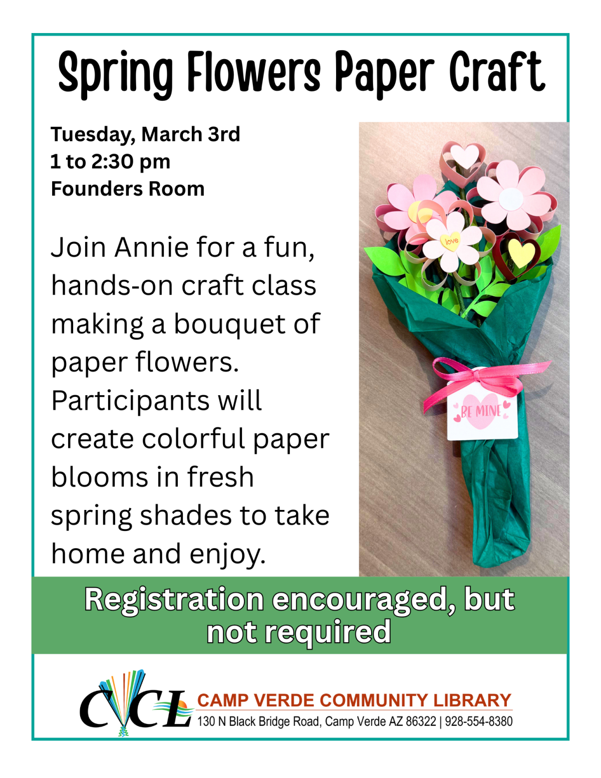 Flower Paper Craft Workshop