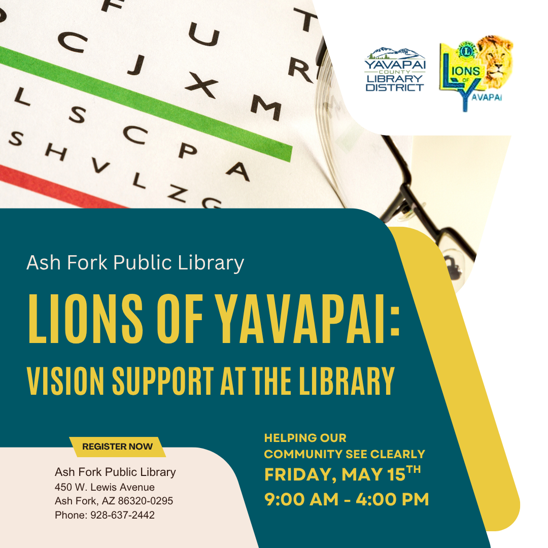 Lions of Yavapai: Vision Support at the Library
